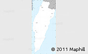 Gray Simple Map of Mörbylanga Kommun