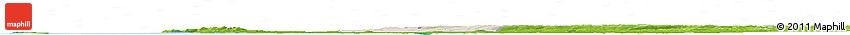 Shaded Relief Horizon Map of Bastad Kommun, physical outside Shaded Relief Horizon Map of Bastad Kommun, physical outside