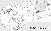 Blank Location Map of Bastad Kommun, highlighted country, highlighted parent region