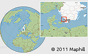 Savanna Style Location Map of Bastad Kommun, highlighted country, highlighted parent region