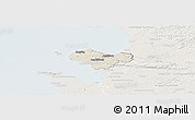 Shaded Relief Panoramic Map of Bastad Kommun, lighten