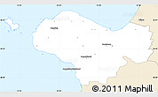 Classic Style Simple Map of Bastad Kommun