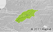 Physical 3D Map of Örkelljunga Kommun, lighten, desaturated