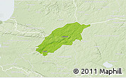 Physical 3D Map of Örkelljunga Kommun, lighten