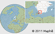 Savanna Style Location Map of Örkelljunga Kommun, highlighted country, hill shading