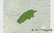 Satellite Map of Örkelljunga Kommun, lighten
