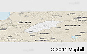 Classic Style Panoramic Map of Örkelljunga Kommun
