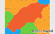 Political Simple Map of Örkelljunga Kommun