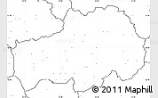 Blank Simple Map of Ljungby Kommun, no labels