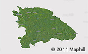Satellite 3D Map of Uppvidinge Kommun, cropped outside