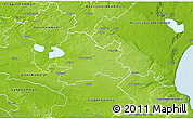 Physical 3D Map of Hörby Kommun