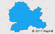 Political Simple Map of Hörby Kommun, cropped outside