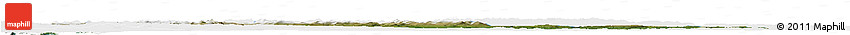 Satellite Horizon Map of Arjeplog Kommun, single color outside