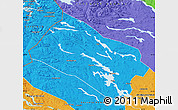 Political Map of Arjeplog Kommun