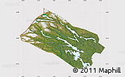 Satellite Map of Arjeplog Kommun, cropped outside