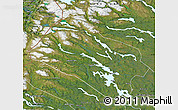 Satellite Map of Arjeplog Kommun