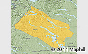 Savanna Style Map of Arjeplog Kommun