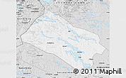 Silver Style Map of Arjeplog Kommun