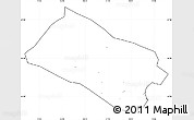 Blank Simple Map of Arjeplog Kommun, cropped outside, no labels