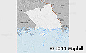 Gray 3D Map of Haparanda Kommun