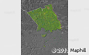 Satellite Map of Haparanda Kommun, desaturated