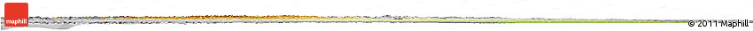 Physical Horizon Map of Norrbottens Län, desaturated
