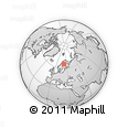 Outline Map of Lulea Kommun