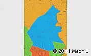 Political Map of Pajala Kommun