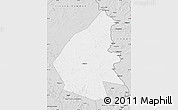 Silver Style Map of Pajala Kommun