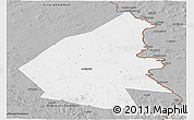 Gray Panoramic Map of Pajala Kommun