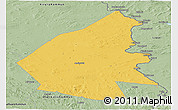 Savanna Style Panoramic Map of Pajala Kommun
