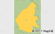Savanna Style Simple Map of Pajala Kommun