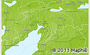 Physical 3D Map of Askersund Kommun