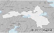 Gray 3D Map of Hallsberg Kommun