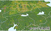 Satellite 3D Map of Hallsberg Kommun