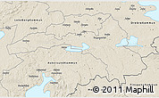 Shaded Relief 3D Map of Hallsberg Kommun