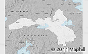 Gray Map of Hallsberg Kommun