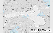 Silver Style Map of Hallsberg Kommun