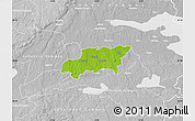 Physical Map of Kumla Kommun, lighten, desaturated