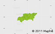 Physical Map of Kumla Kommun, single color outside
