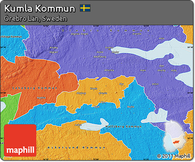 Political Map of Kumla Kommun