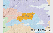 Political Map of Kumla Kommun, lighten