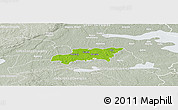 Physical Panoramic Map of Kumla Kommun, lighten, semi-desaturated