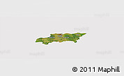 Satellite Panoramic Map of Kumla Kommun, cropped outside