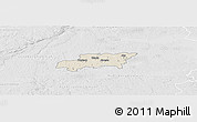 Shaded Relief Panoramic Map of Kumla Kommun, lighten, desaturated
