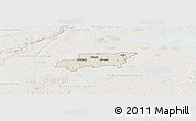 Shaded Relief Panoramic Map of Kumla Kommun, lighten
