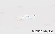 Silver Style Panoramic Map of Kumla Kommun, single color outside