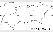 Blank Simple Map of Kumla Kommun