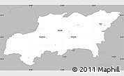 Gray Simple Map of Kumla Kommun