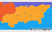 Political Simple Map of Kumla Kommun